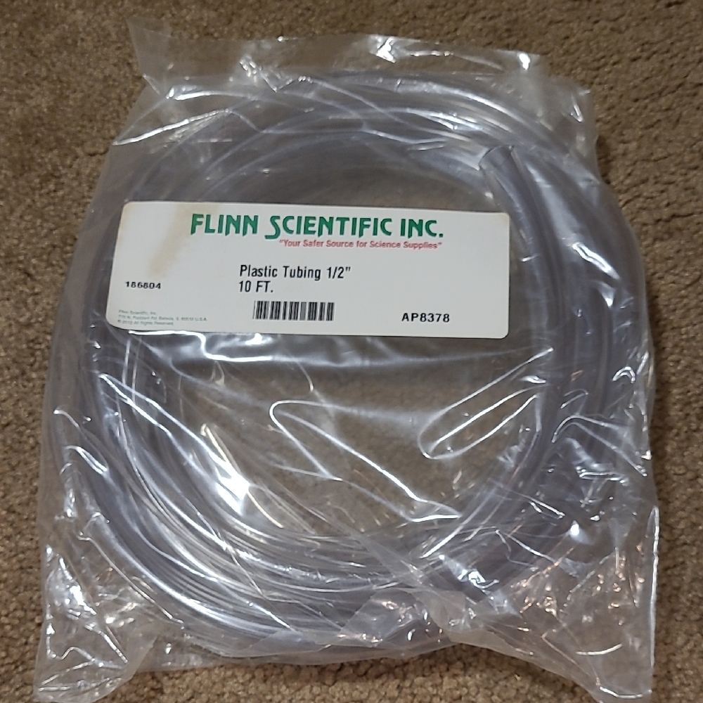 Flinn Scientific Plastic Tubing 10 FT